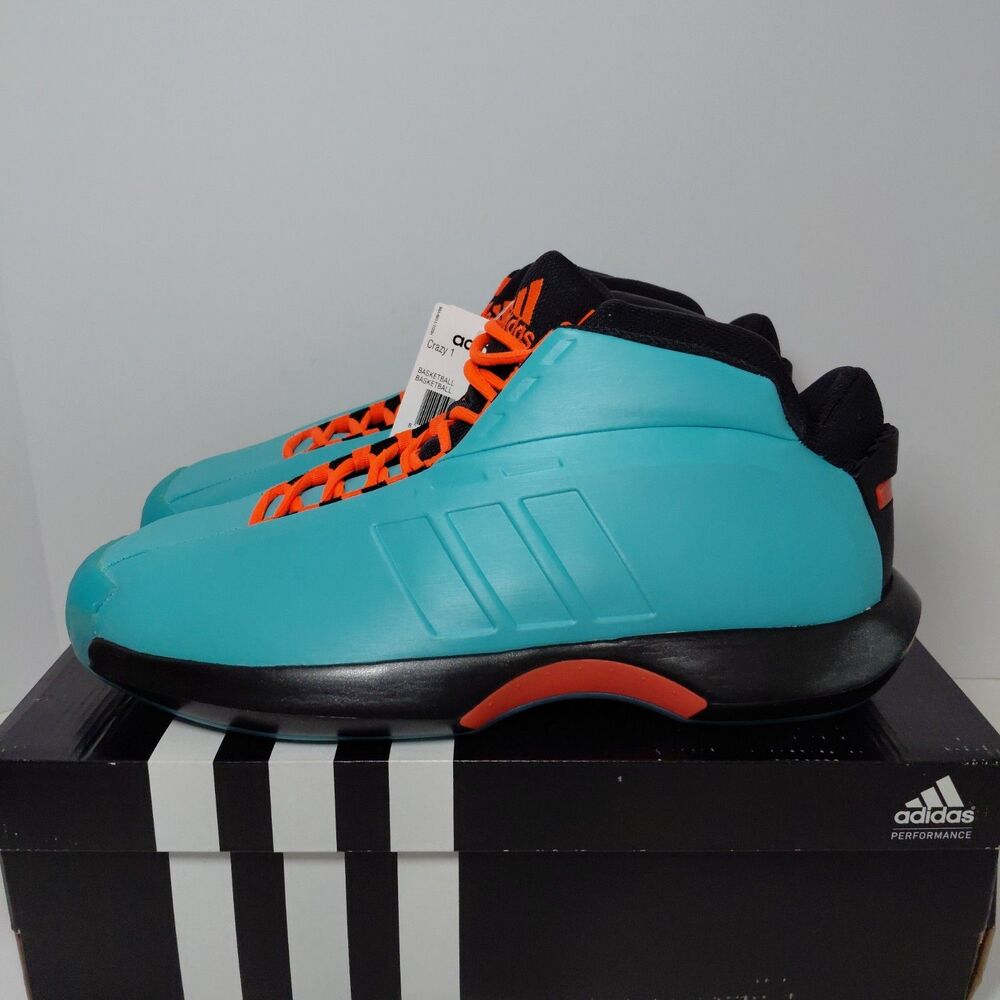 Adidas Crazy 1 Kobe Vivid Mint C75737 Mens Size US 11.5 RARE NIB